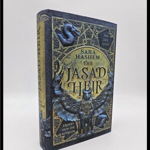 The Jasad Heir Hardcover Book in German BookTok